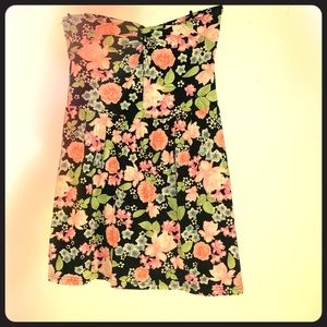 Sweetheart floral dress